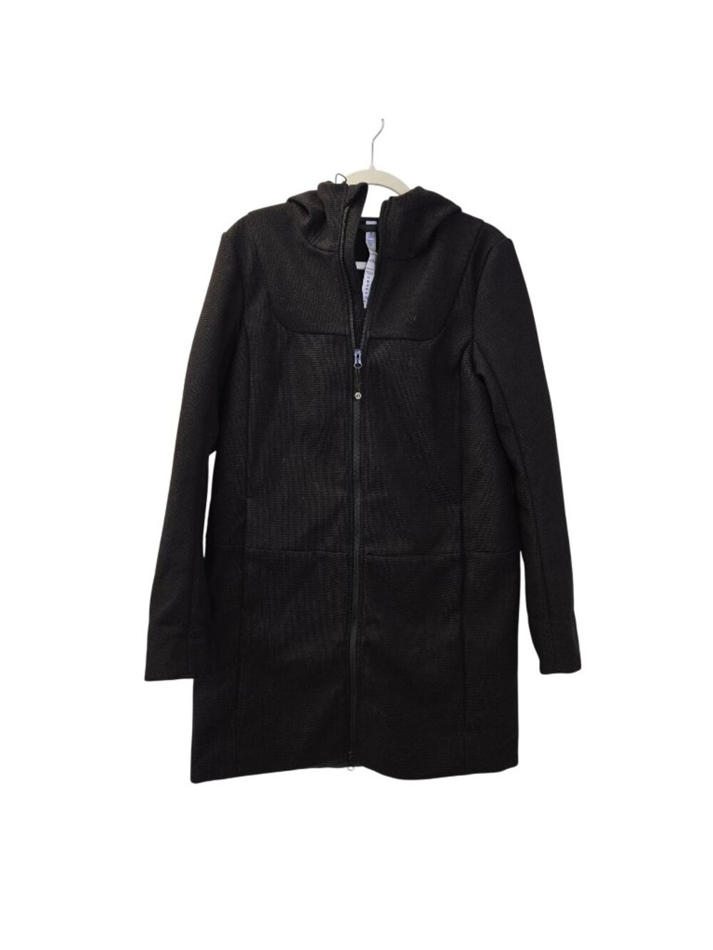 Lululemon City Softshell Tweed Hooded Longline Jacket Size 10